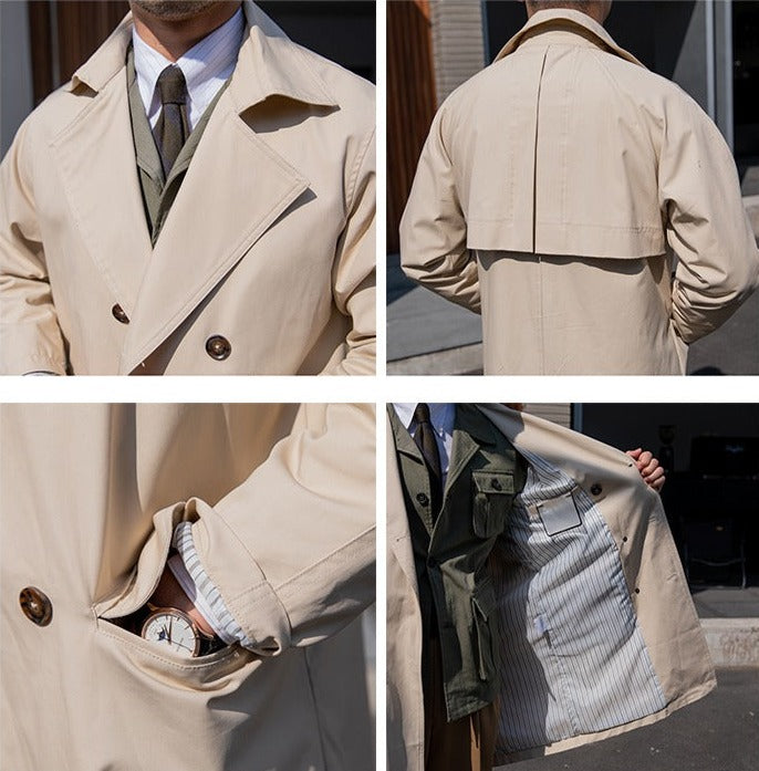 Berkshire Doppelreihiger Trenchcoat