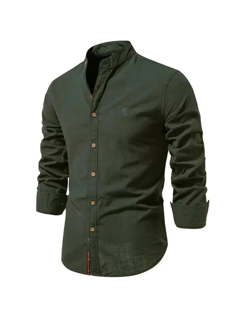 Amalfi Leinenhemd – Langarm Riviera Stil