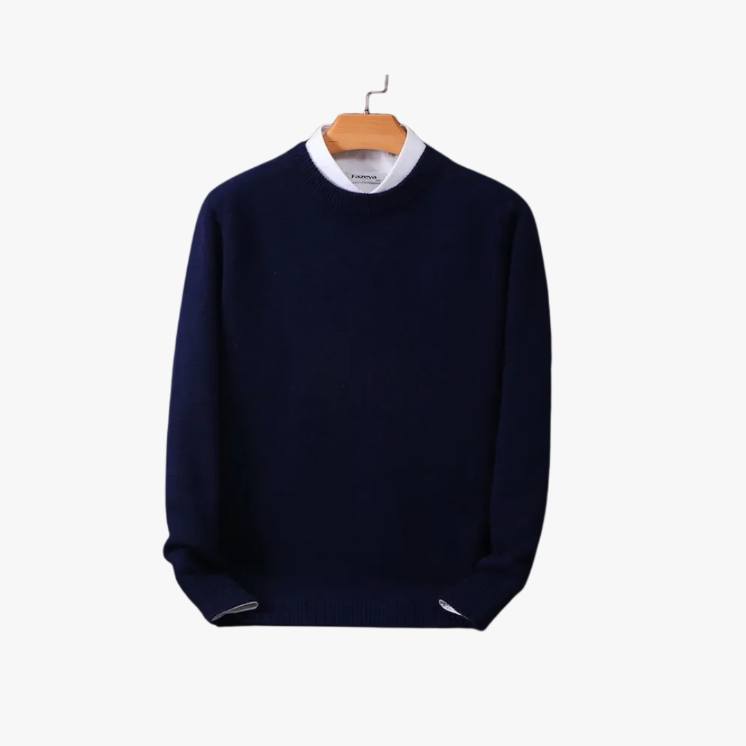 Fayymont Pull en cachemire col rond
