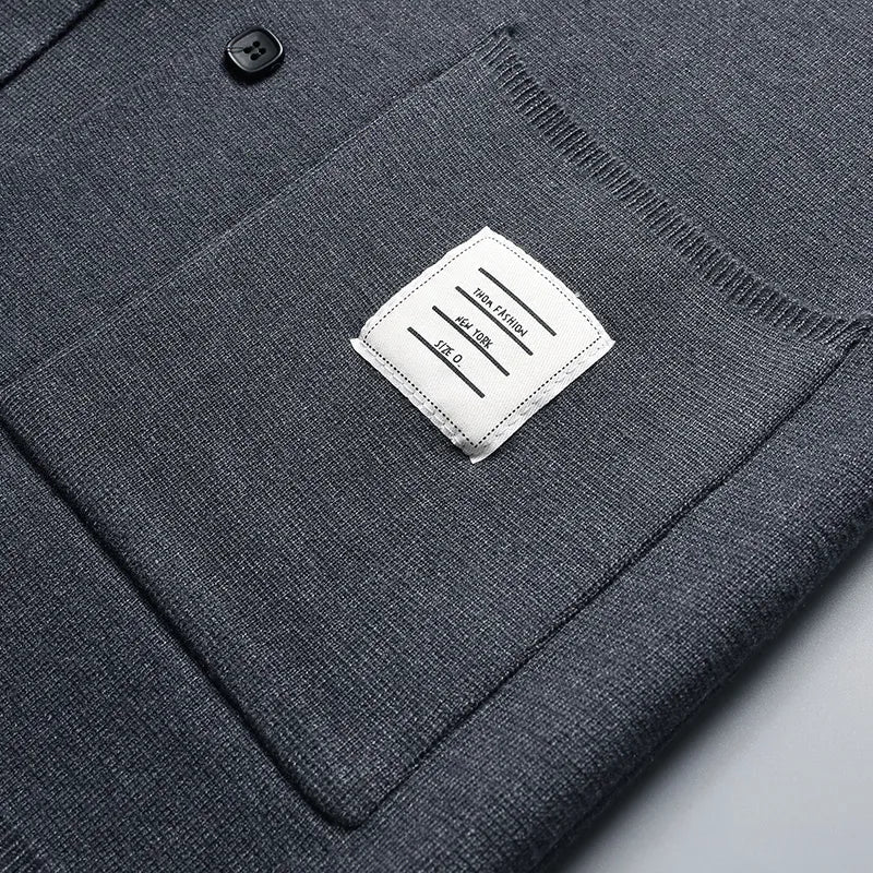 Heritage Wolle Streifen Cardigan