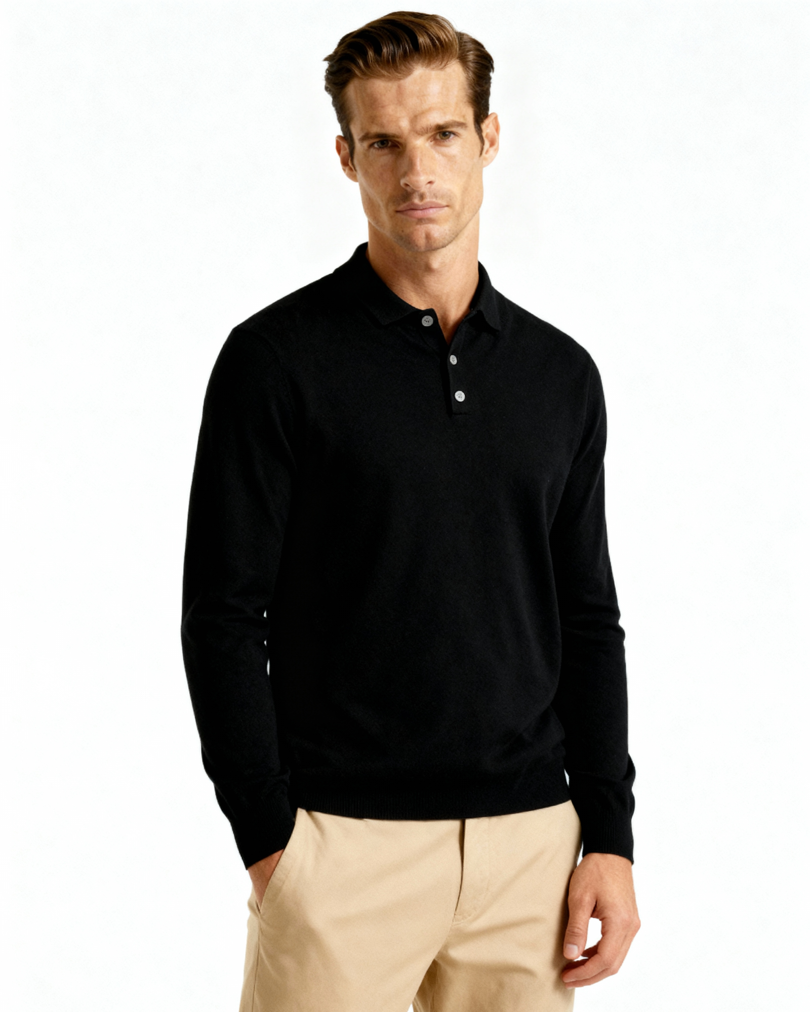 100% Kaschmir Polo
