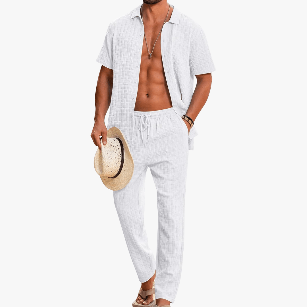 Fayymont Texturiertes Sommer-Ensemble