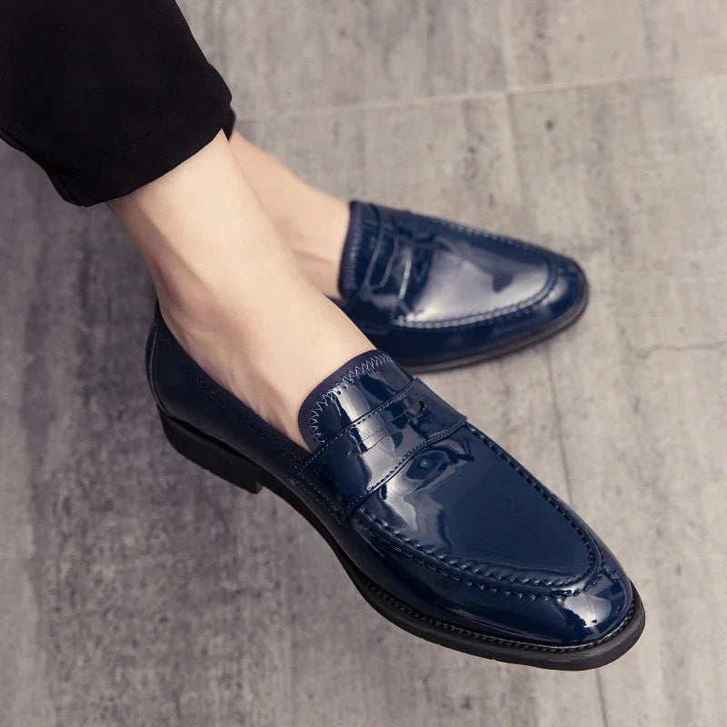 Oxford Marine Penny Loafers