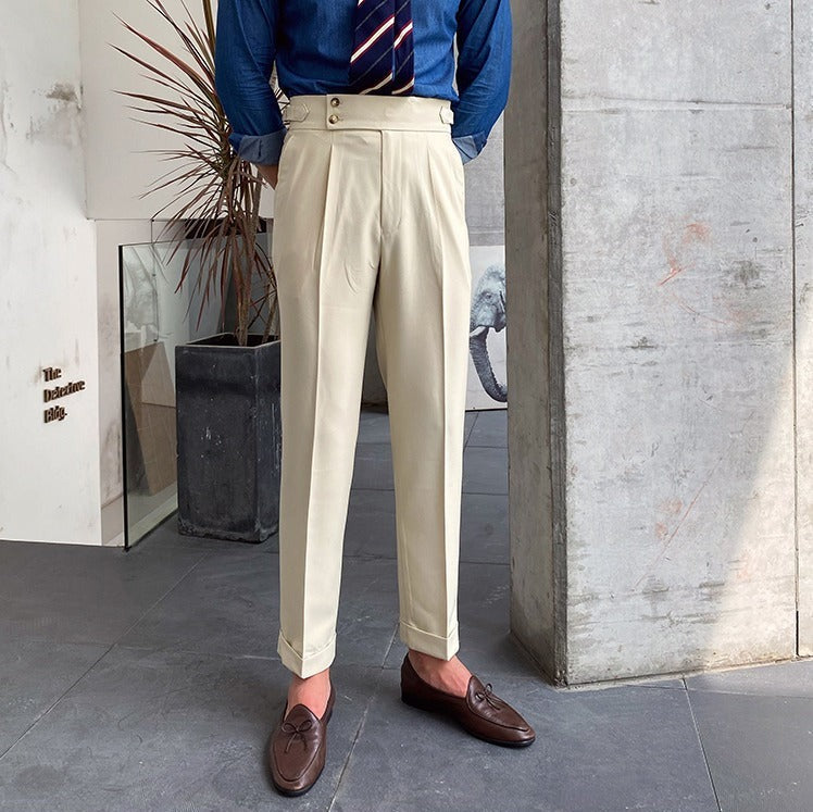 Portofino Plissierte Hose