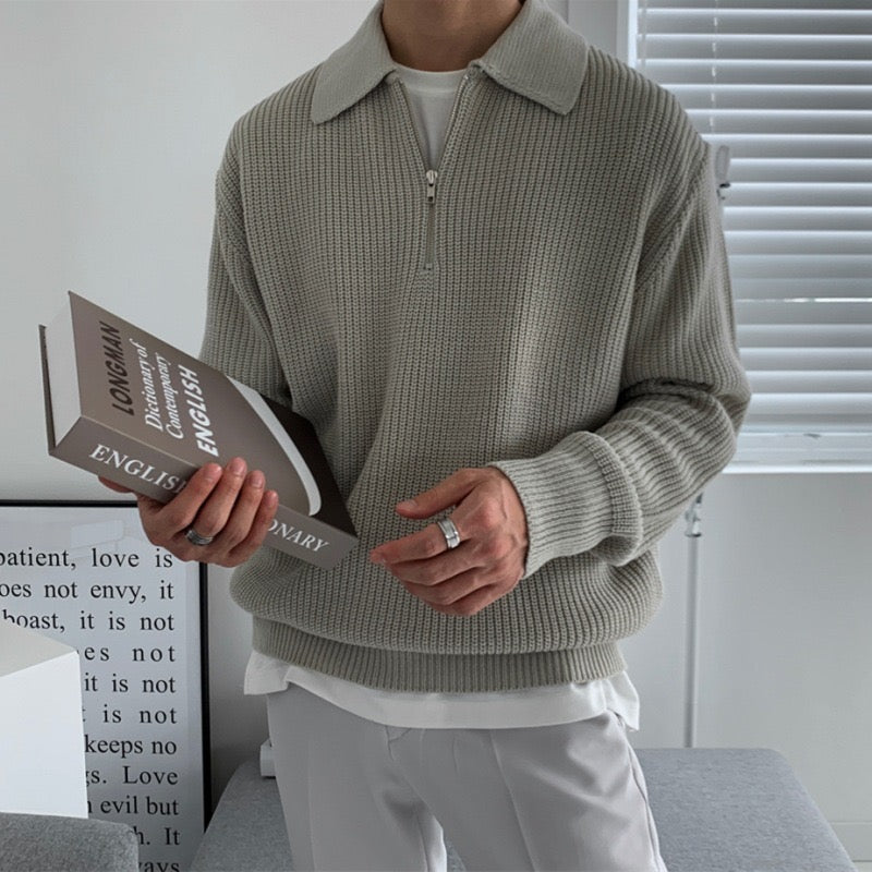 Rhodes Zip-Pullover