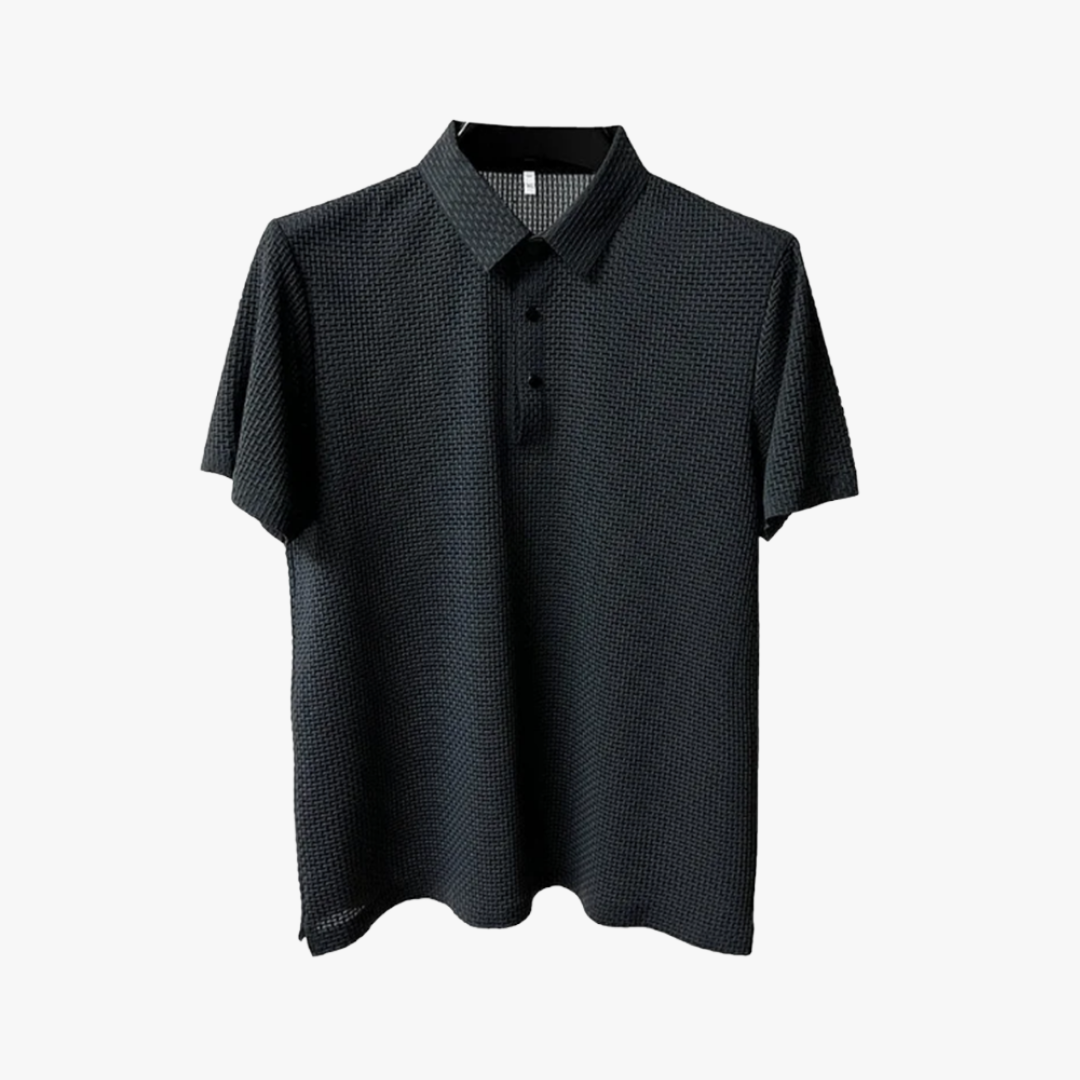 Vier-Jahreszeiten Waffelstrick Polo
