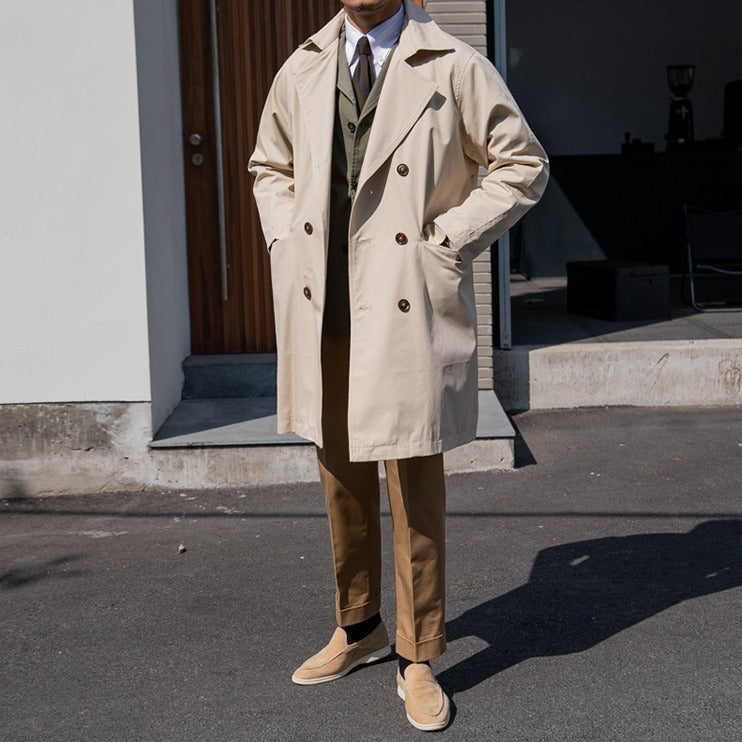 Berkshire Doppelreihiger Trenchcoat