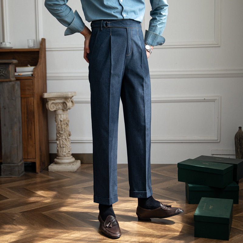 Denim Portovenere Gerade Passform Hose