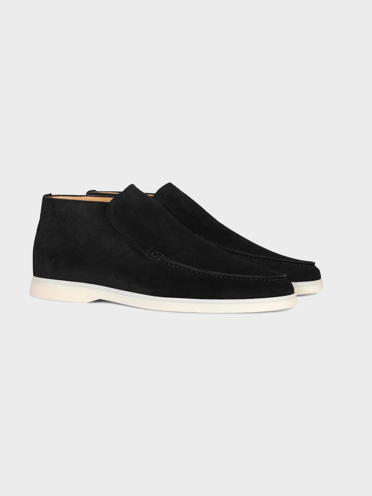Monaco Hohe Wildleder Slipper