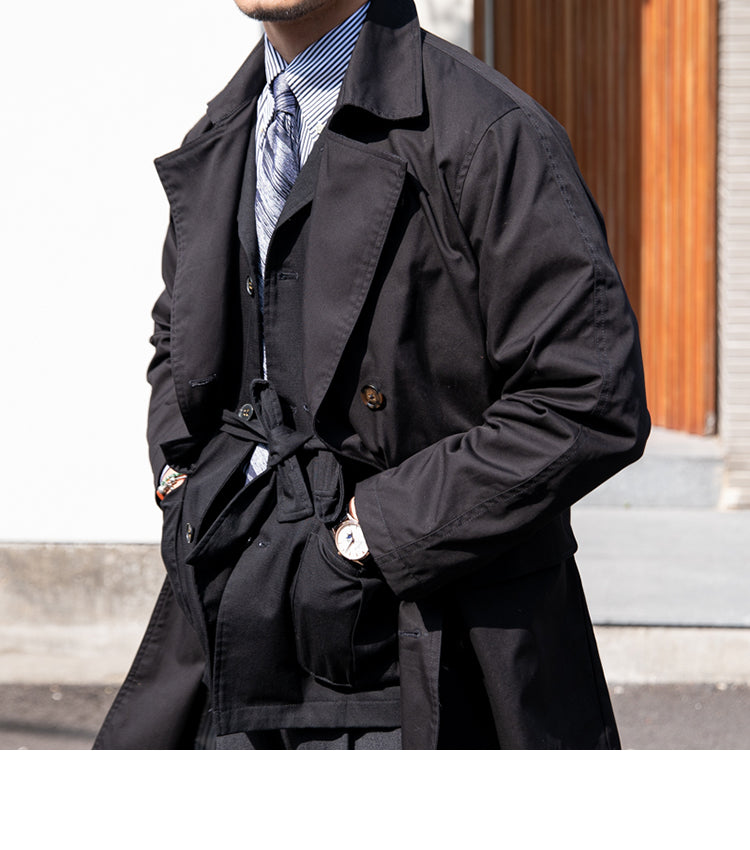 Berkshire Doppelreihiger Trenchcoat