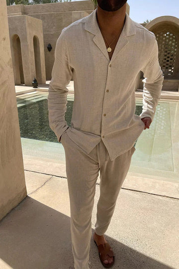 Mateo - Old Money Linen Summer Set