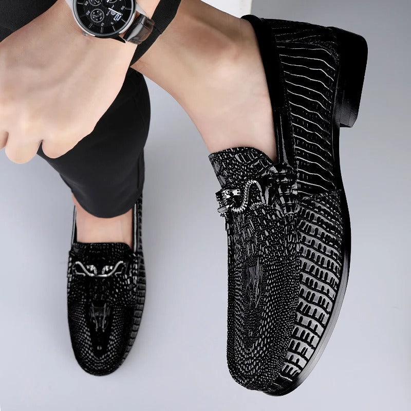 Mocassins en cuir véritable Crimson™