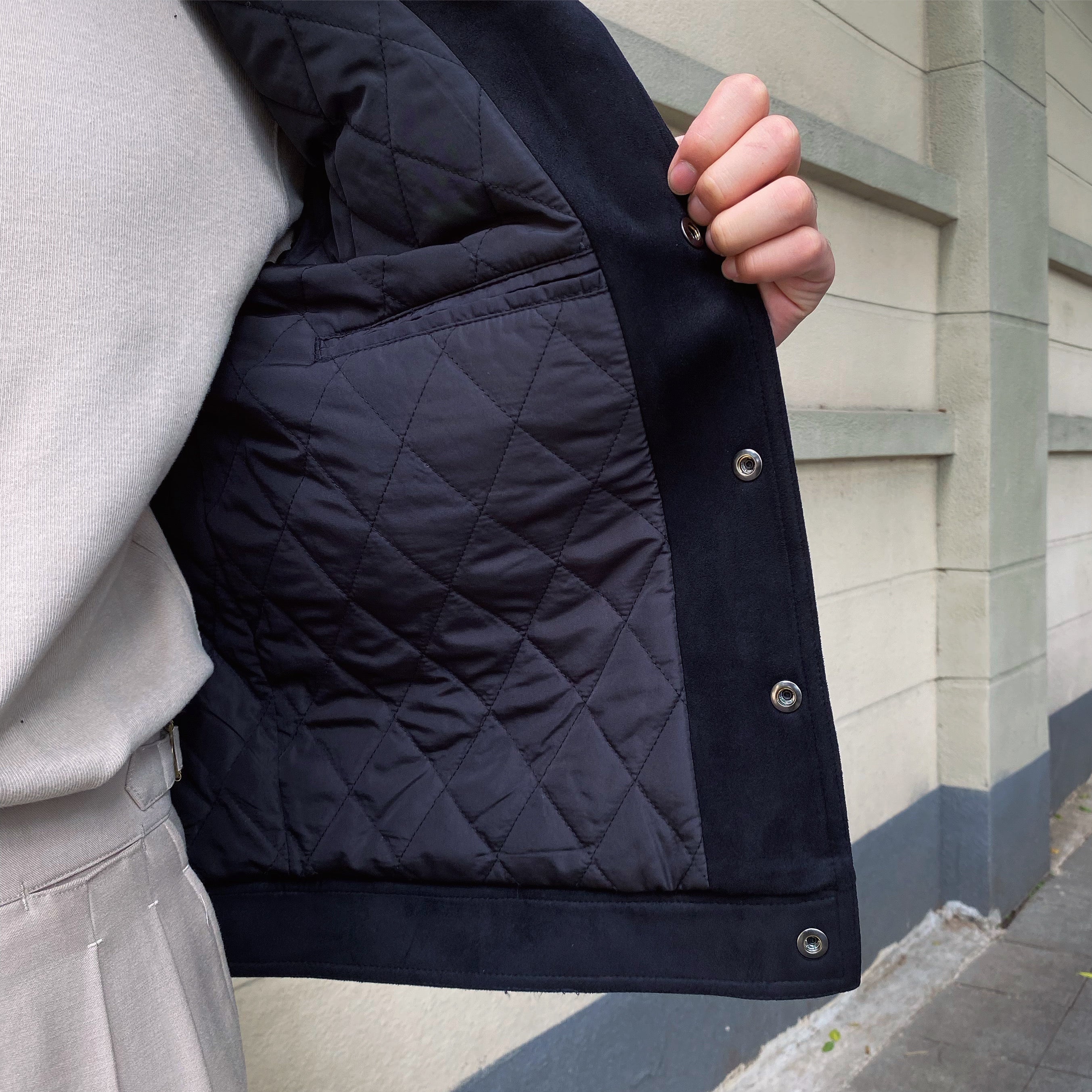 Westliche Wildleder-Hemdenjacke