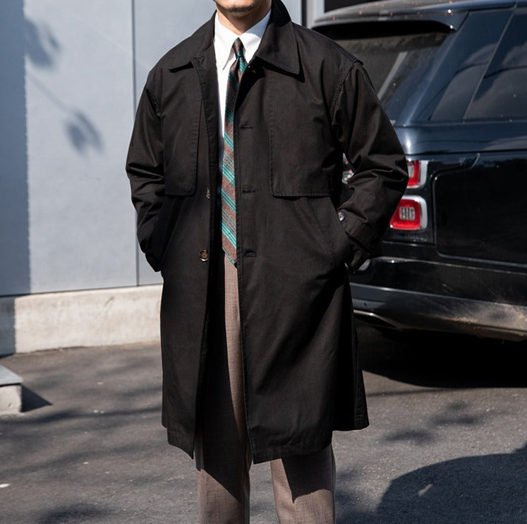 Vintage Bourbon Baumwoll-Trenchcoat