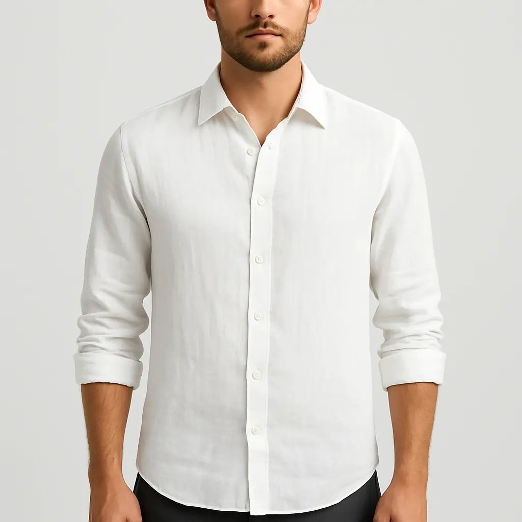 Chemise en lin durable — Coupe classique