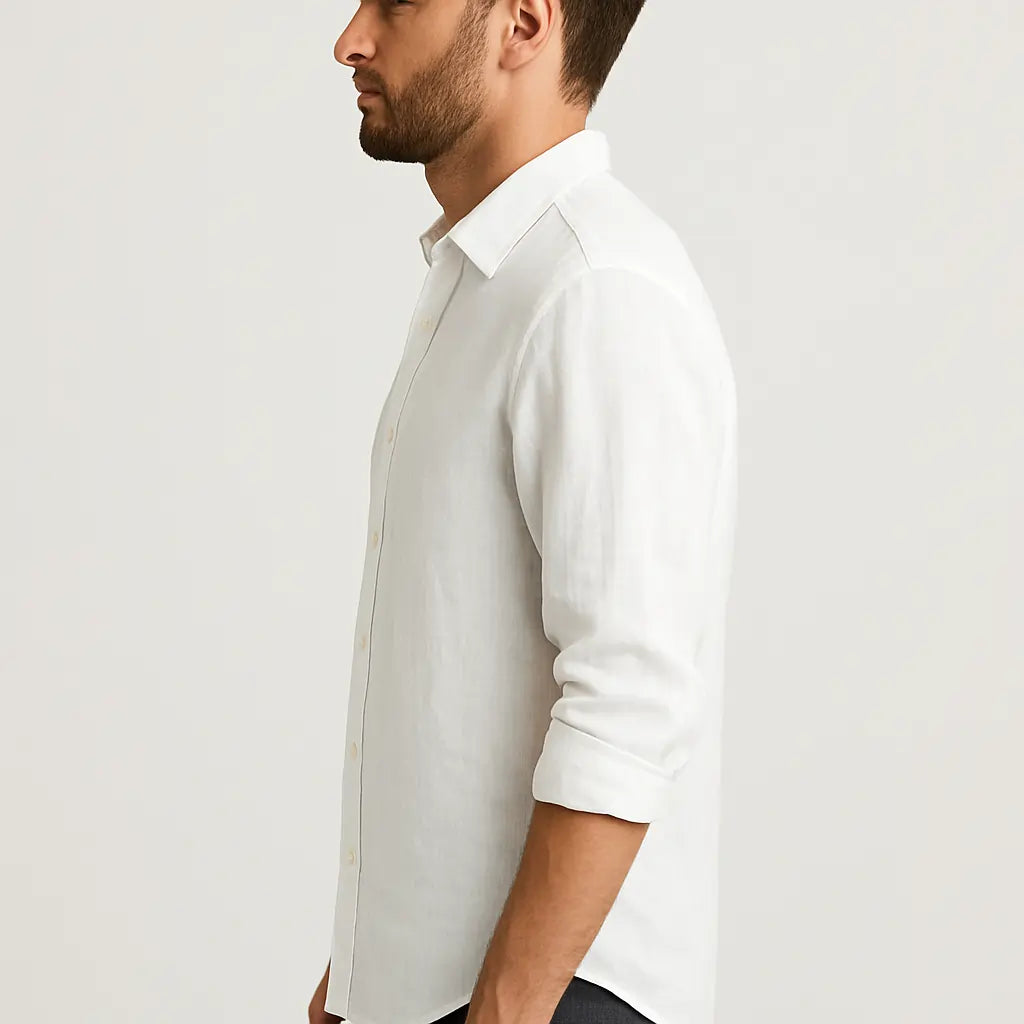 Chemise en lin durable — Coupe classique