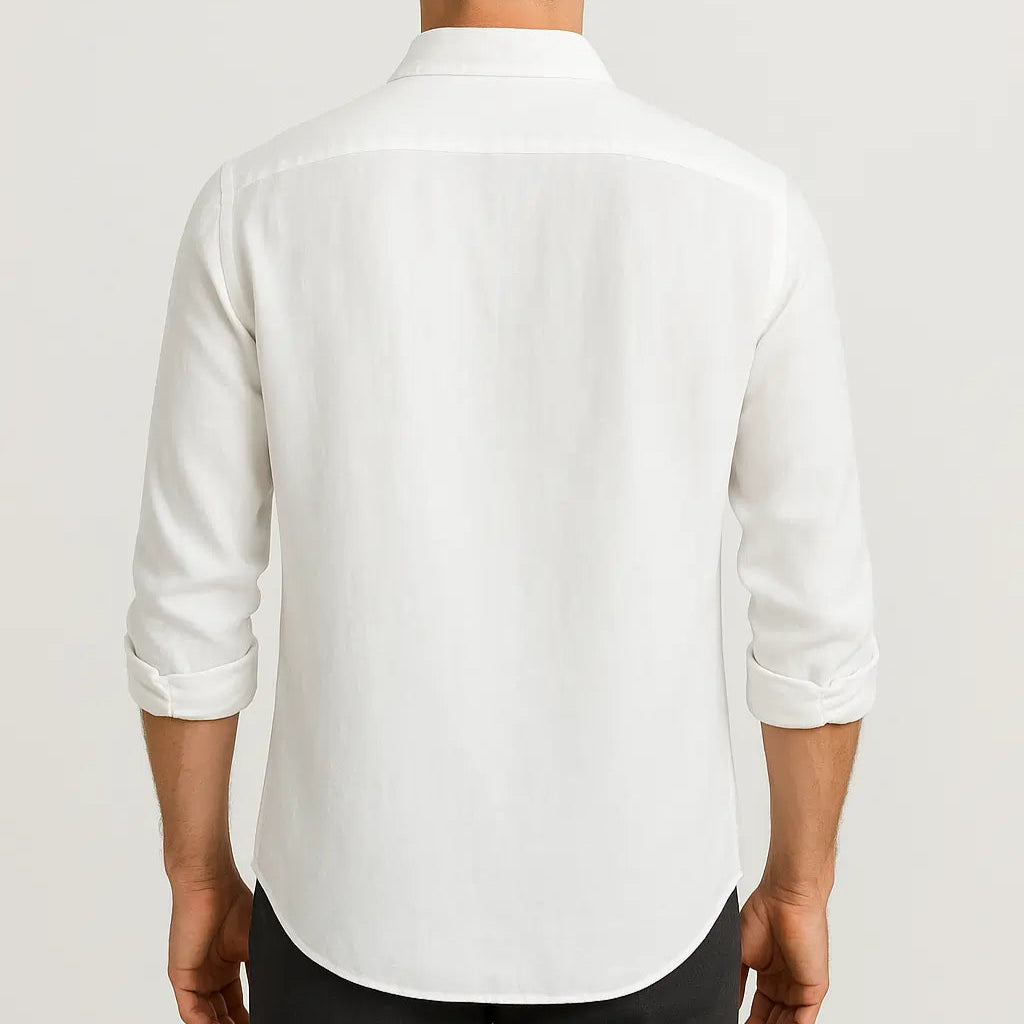 Chemise en lin durable — Coupe classique