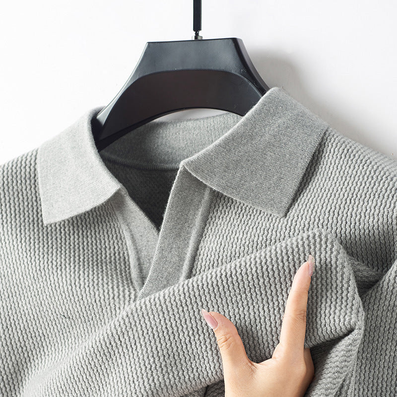 Lorenzo Knit Polo Sweater - Fayymont Co