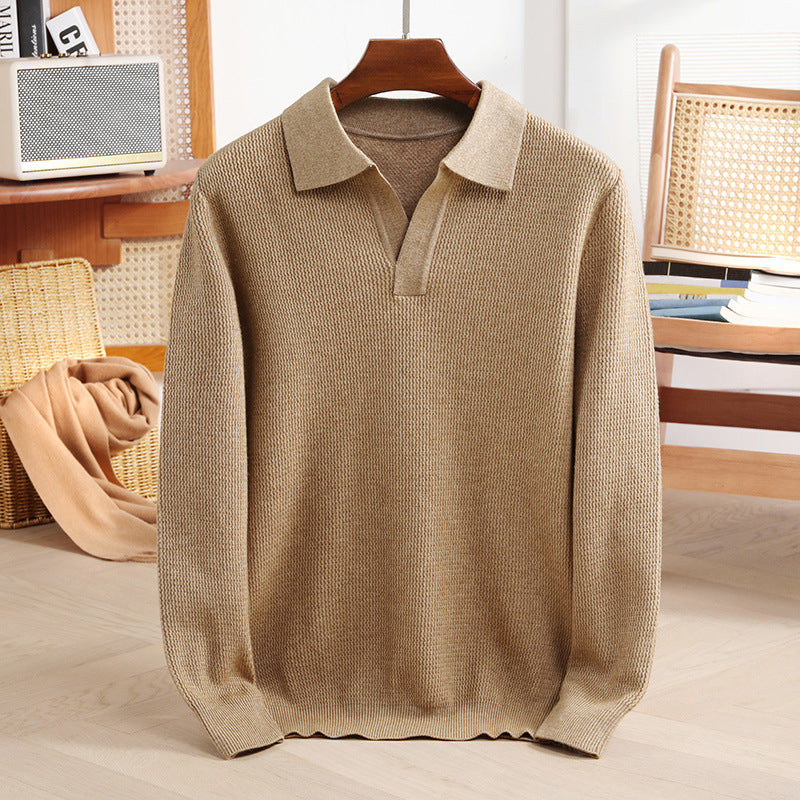 Lorenzo Knit Polo Sweater - Fayymont Co