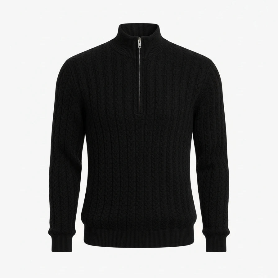Pull Lucerne à demi-fermeture éclair
