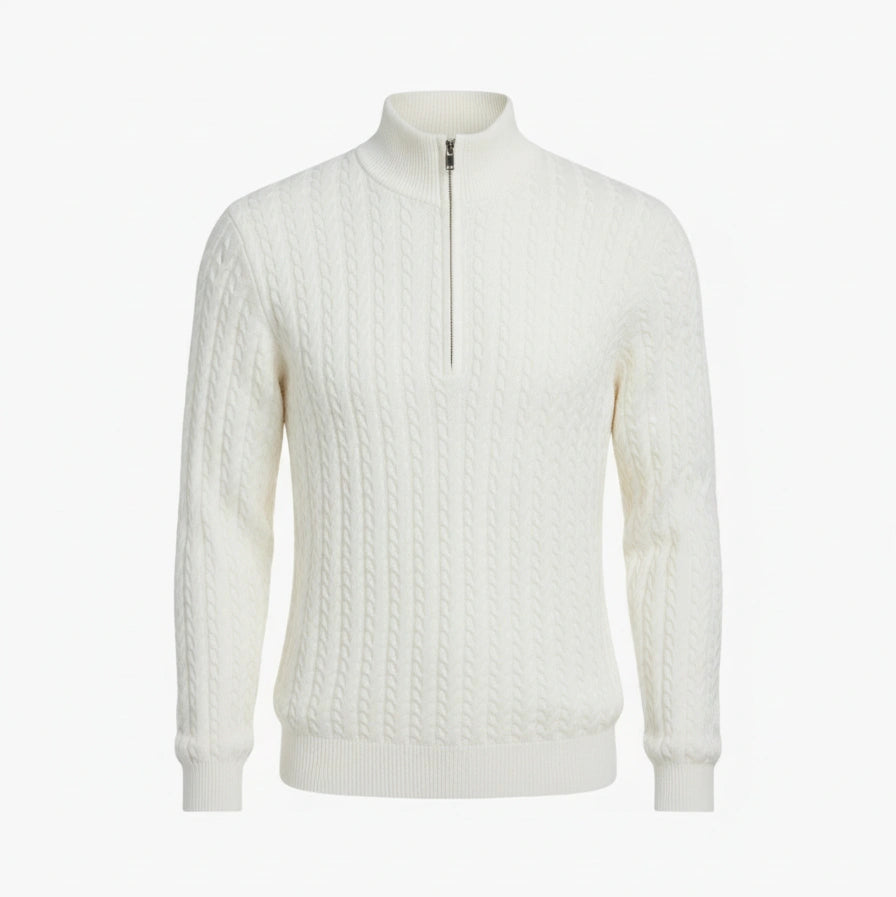 Pull Lucerne à demi-fermeture éclair