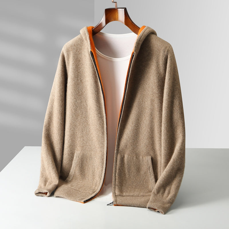 Napoli Reversible Cashmere Hoodie