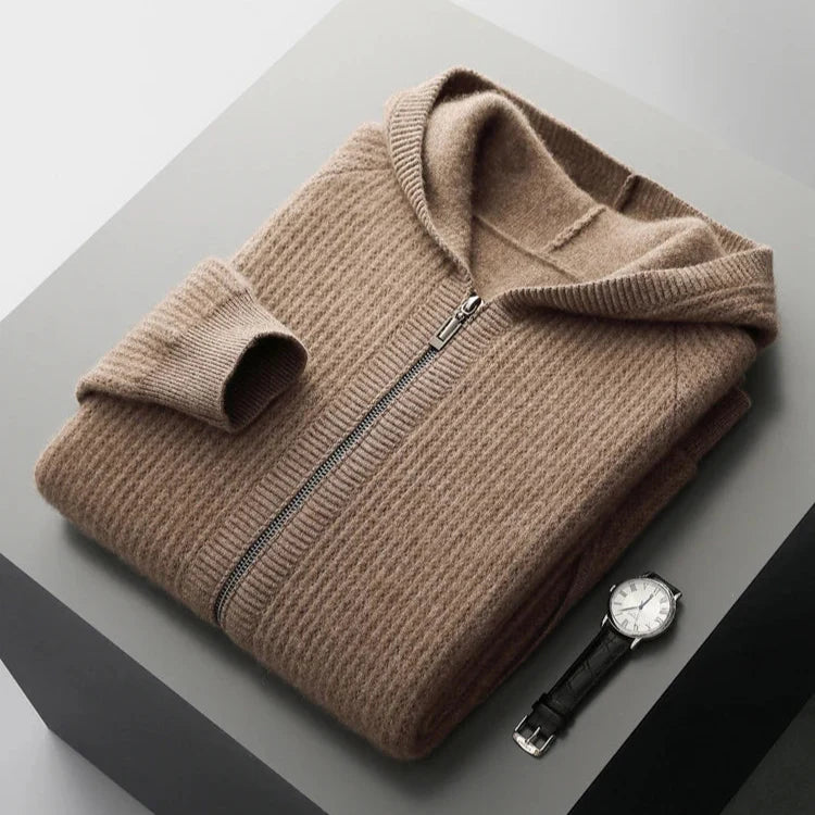 Sorrento Cashmere Zip Hoodie