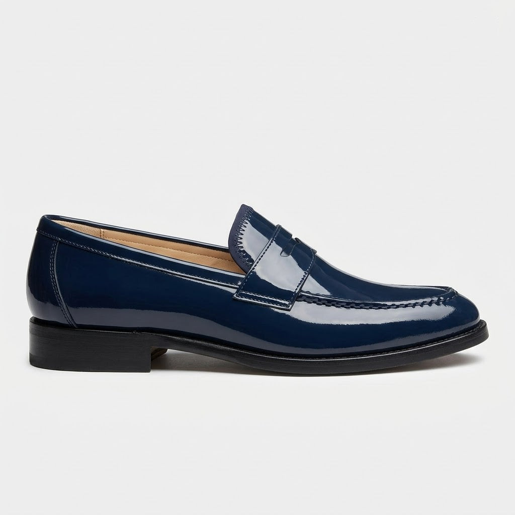 Oxford Marine Penny Loafers