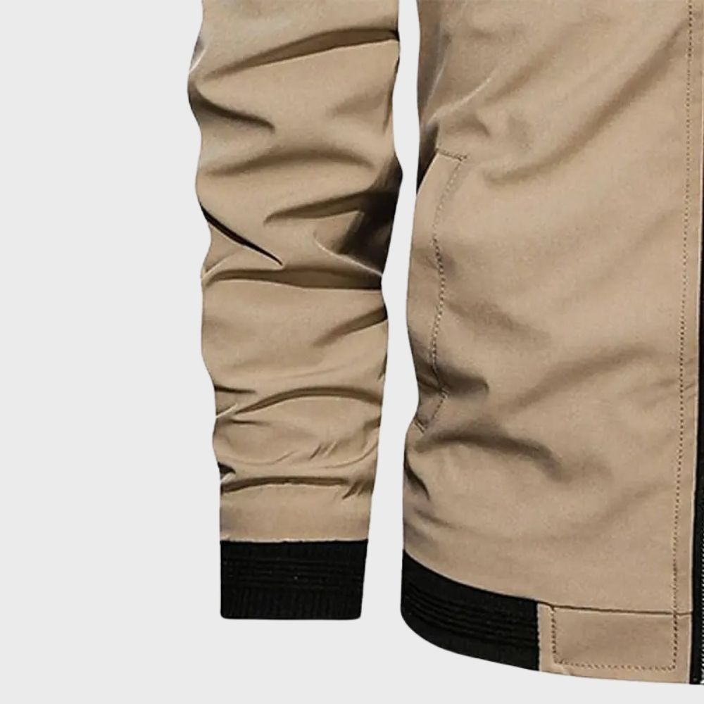 Herren Allwetter Bomberjacke - Leicht, Atmungsaktiv und Stilvoll für den Alltag