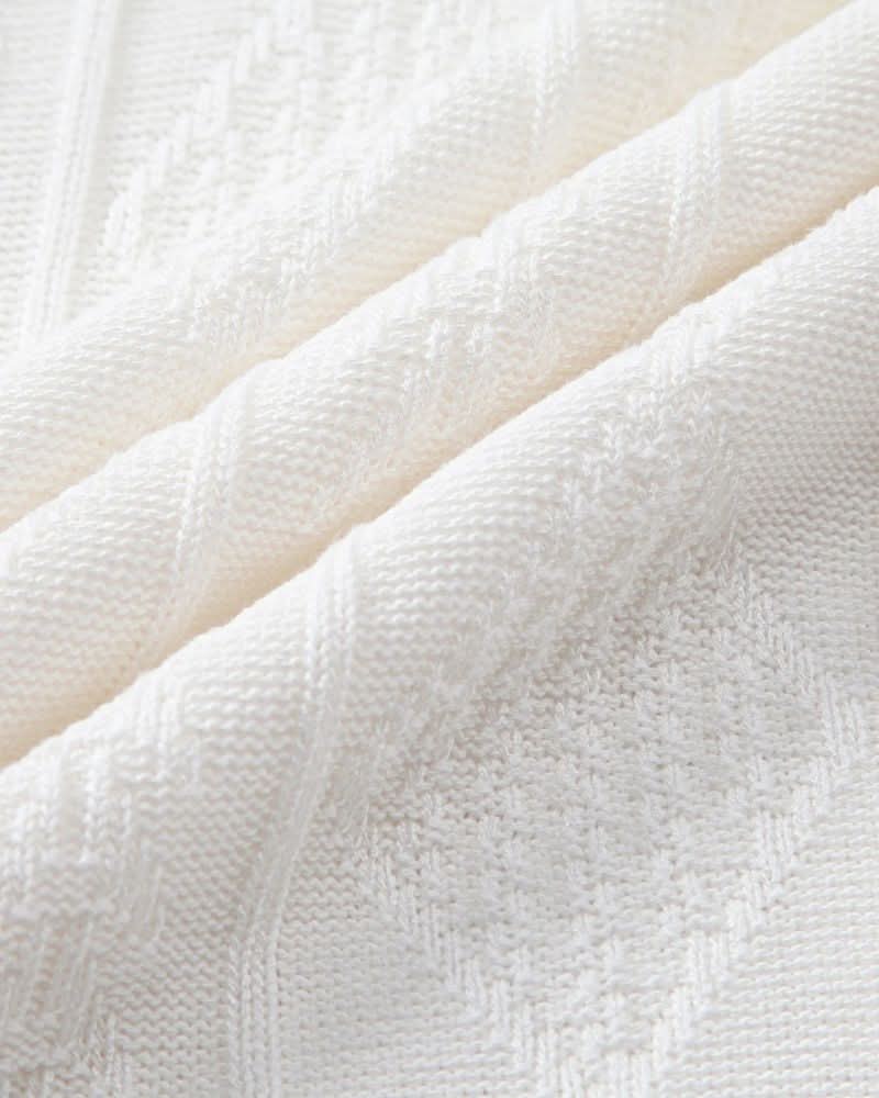 Sommeroutfit - Gestrickter Jacquard
