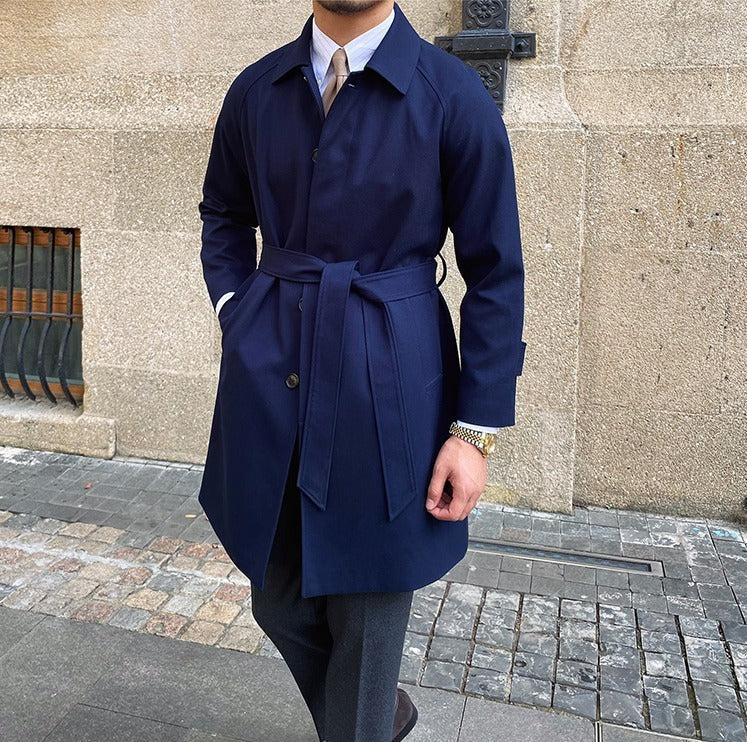 Roma taillierter Trenchcoat aus Wollmischung