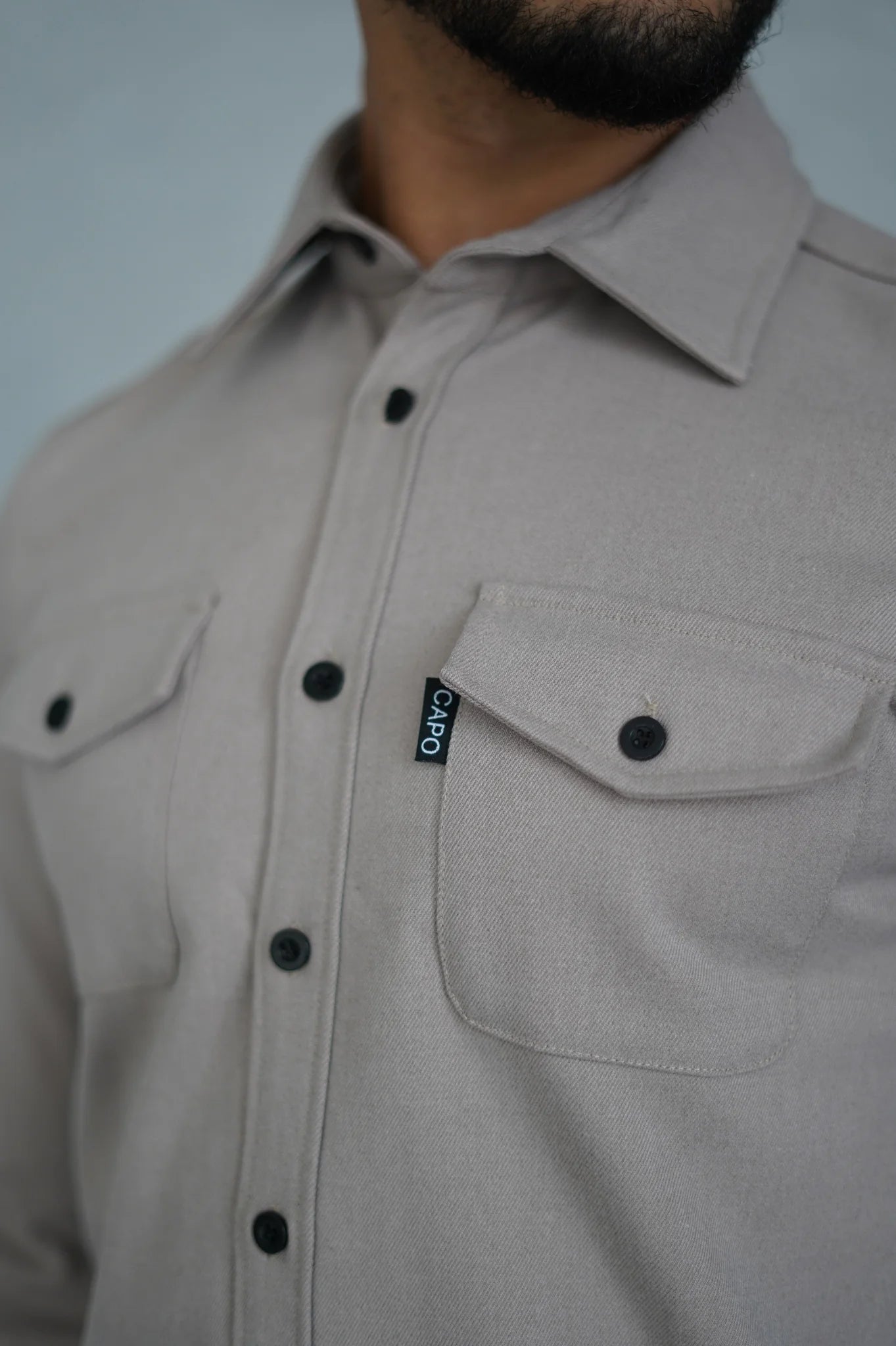 Hafen Twill Überhemd