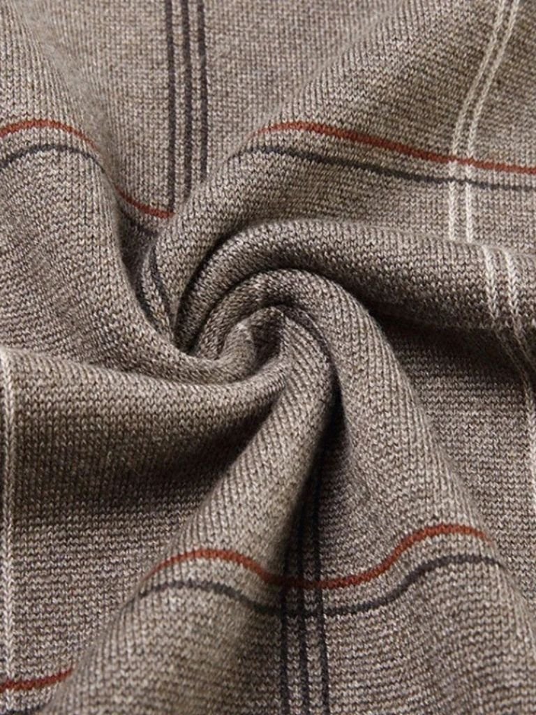 Academic Checkered Knit Vest - Fayymont Co