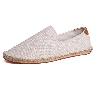 Breezio Canvas Espadrilles | Unisex Slip-On Summer Shoes with Jute Wrap