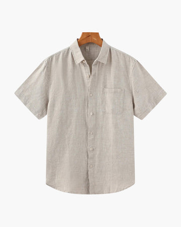 Cape Town - Linen Shirt (Shortsleeve) | Get a Free Old Money Sunglasses