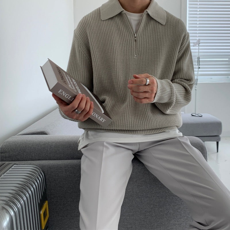 Rhodes Zip-Pullover