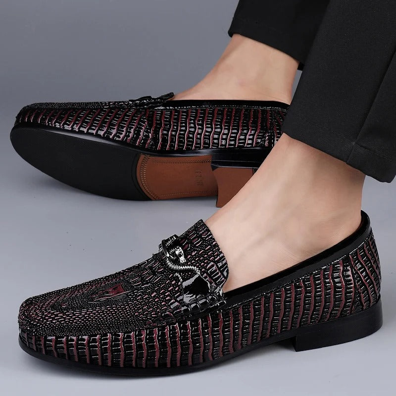 Mocassins en cuir véritable Crimson™