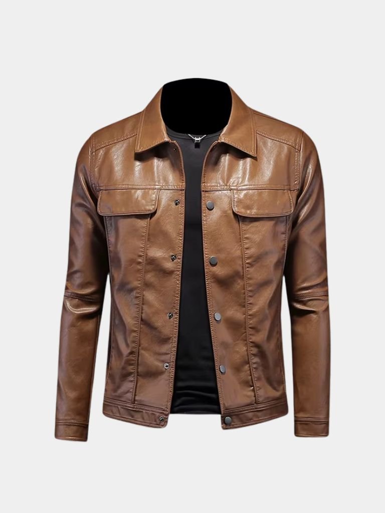 Bronze Rebel Leather Jacket