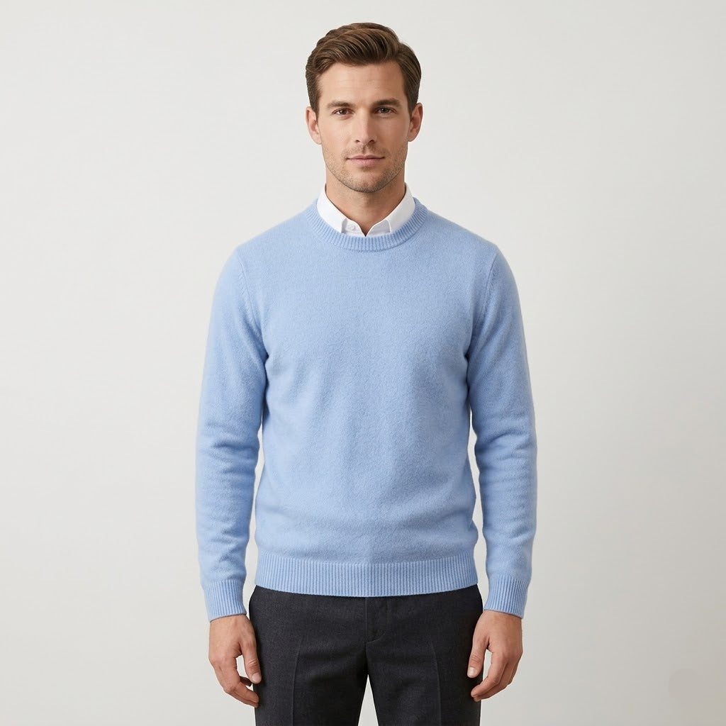 Fayymont Pull en cachemire col rond