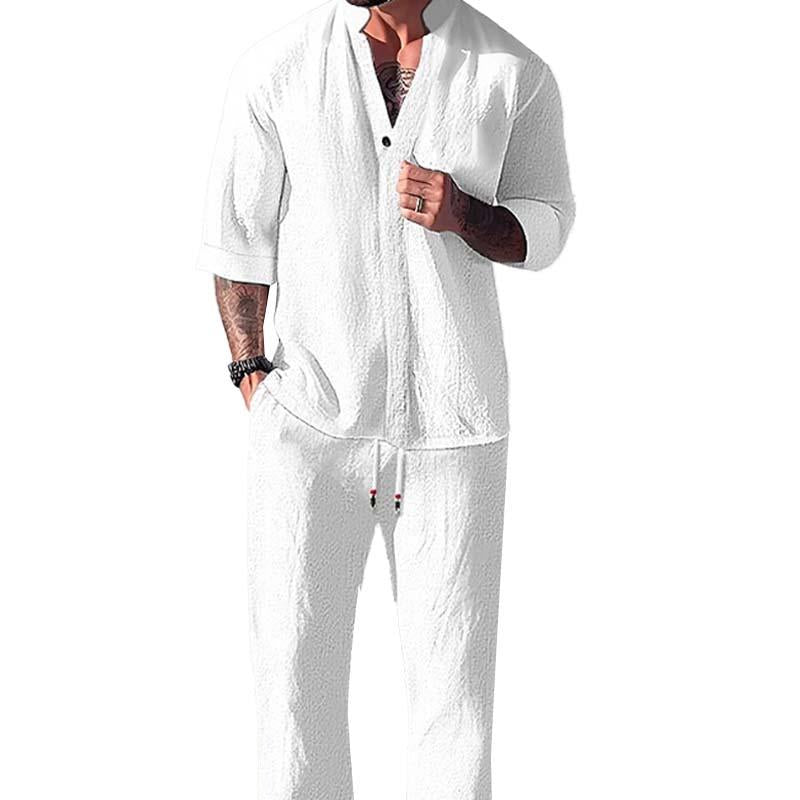 Eton Sommer Ko-Ord — Leinenhemd & Hose