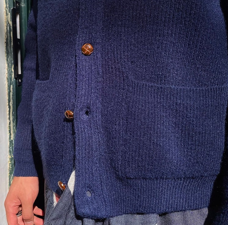 Bond Street Strickjacke mit Schalkragen