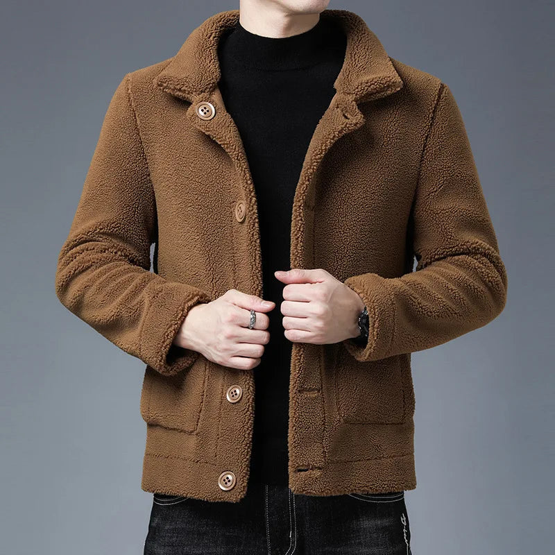 Nordische Wolljacke