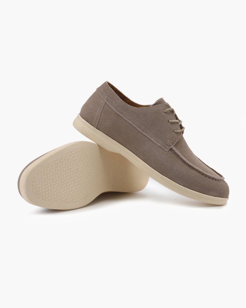 Chaussures en daim premium à lacets