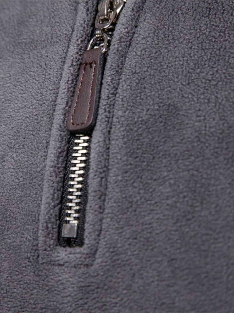 Alpine Pullover mit Viertel-Reißverschluss - Fayymont Co