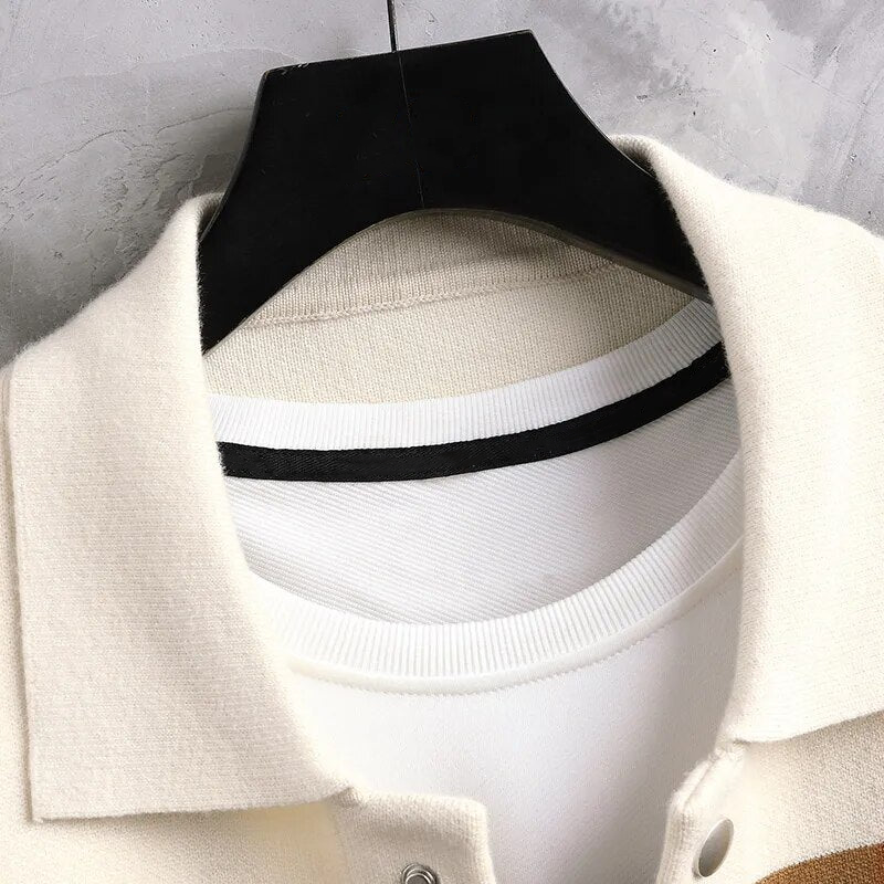 Guild Jacquard Strickjacke