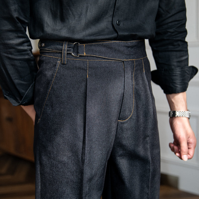 Denim Portovenere Gerade Passform Hose