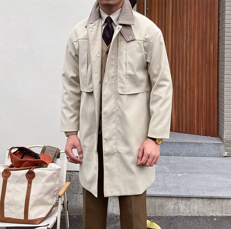 Windsor Corduroy Kragen Windbreaker Jacke