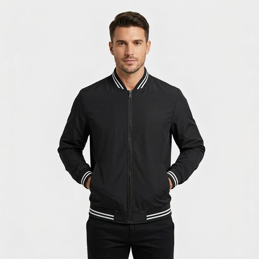 Veste Bombardier de Baseball Décontractée