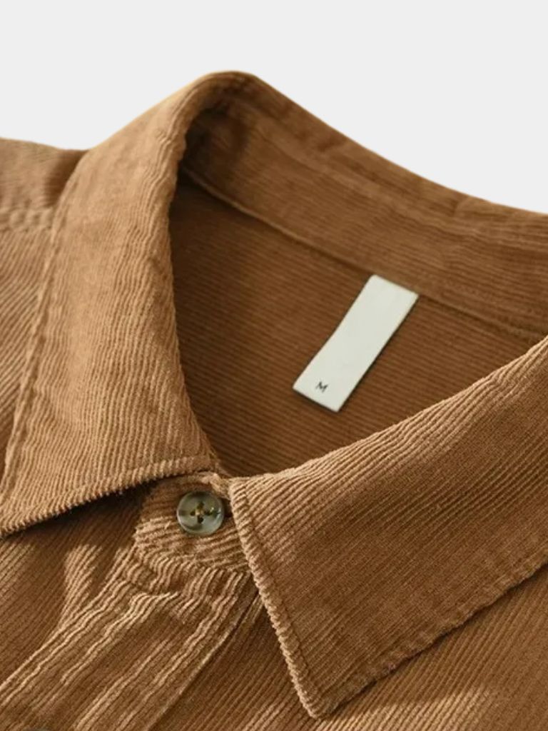 Casual Corduroy Shirt - Fayymont Co