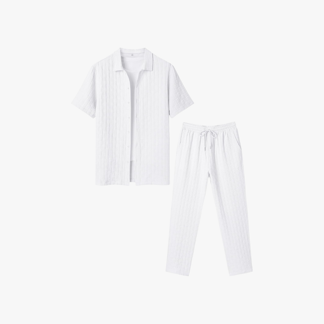Fayymont Texturiertes Sommer-Ensemble